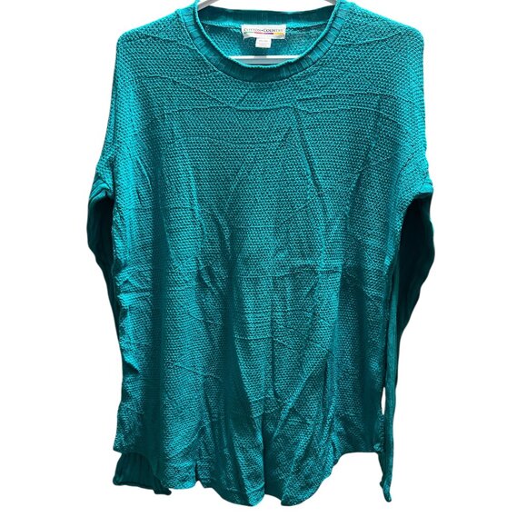 Cotton Country - Teal Sweater - Picture 1 of 2